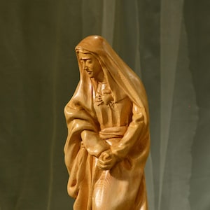 20 Inches Our Lady of Sorrows Mother Mary Statue La Pieta Statue Catholic Religious Crafts Church Supplies Virgin Mary Icon Catholic Gifts