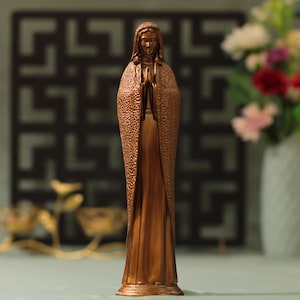 11.8 Inches Our Lady of Lourdes Statue Antique Style Christian Gifts Religious Catholic Statue Housewarming Gift New Home Gift