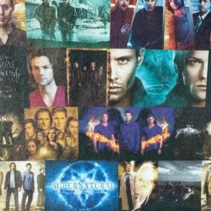 Winchester Boys thin vinyl, Destash vinyl, Destash fabric, Super vinyl, thin drapy vinyl,  TV show vinyl