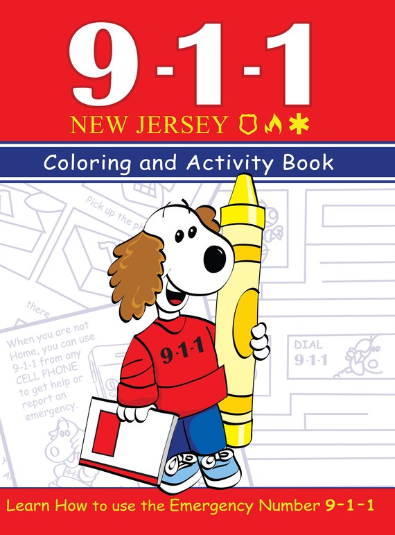 9-1-1 for Kids Coloring Book