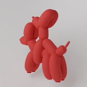 Balloon Dog Humpek Fan Art Toy - Instant Download STL File for 3D ...