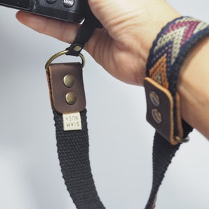 Dragonne pour appareil photo reflex numérique reflex sans miroir Lanière pour appareil photo en cuir sans miroir, dragonne, appareil photo, cuir véritable, accessoires pour appareil photo, film, photographie