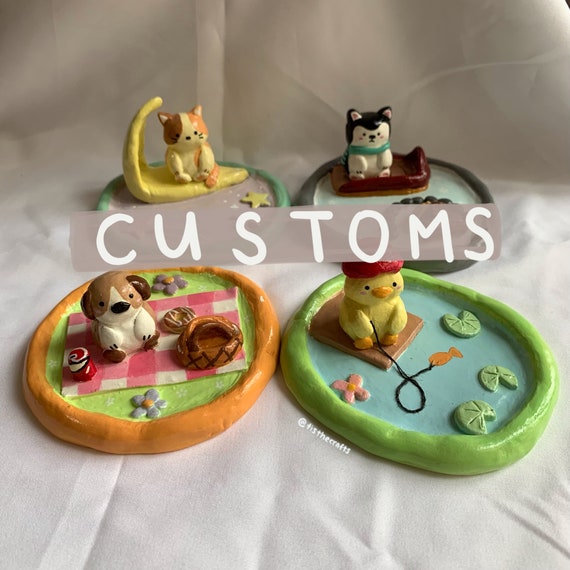 Custom trinket deals dish