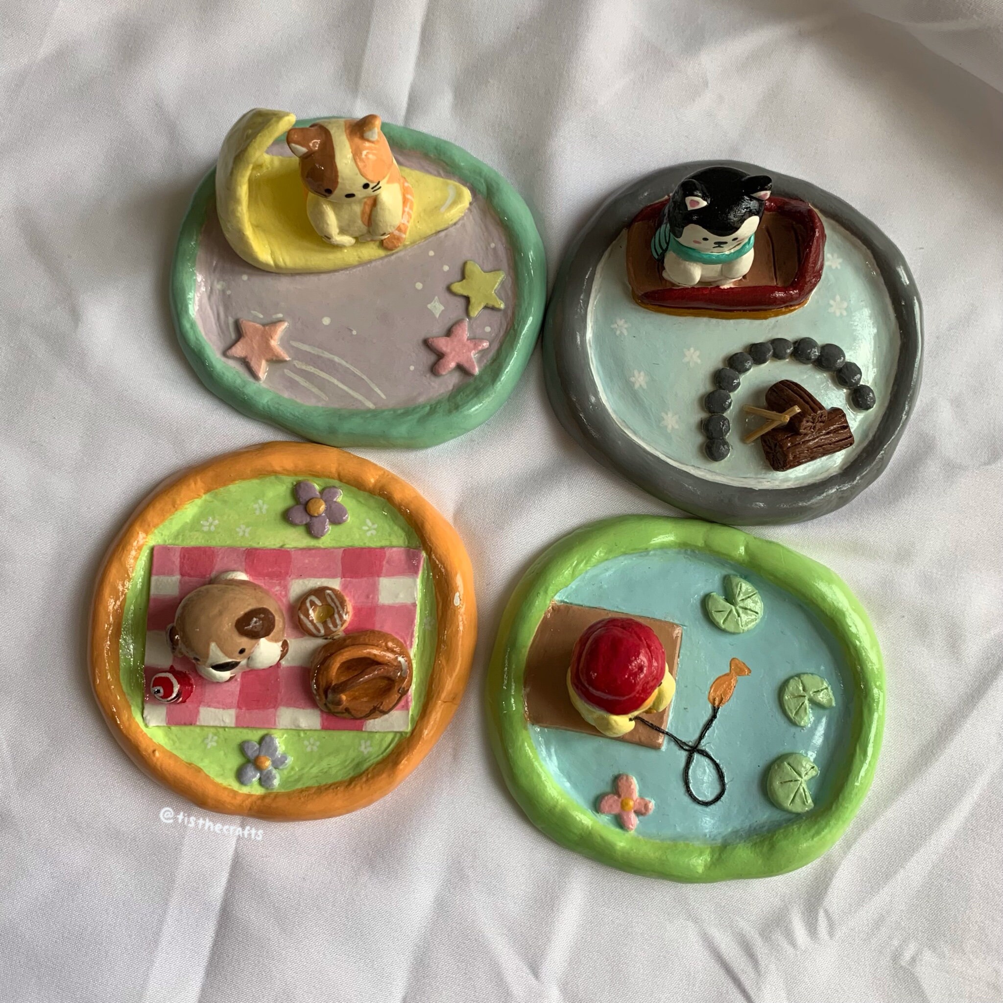 Custom Clay Trinket Dish Hand Made Etsy