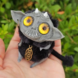 Goblin Shaman Tuk-Tuk | Fantasy Miniaturel | Ukrainian Handmade doll | OOAK | Miniature