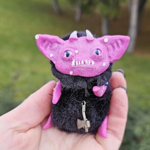 Goblin Buryak | Miniature | Fantasy Creatures | Ukrainian Handmade Art doll