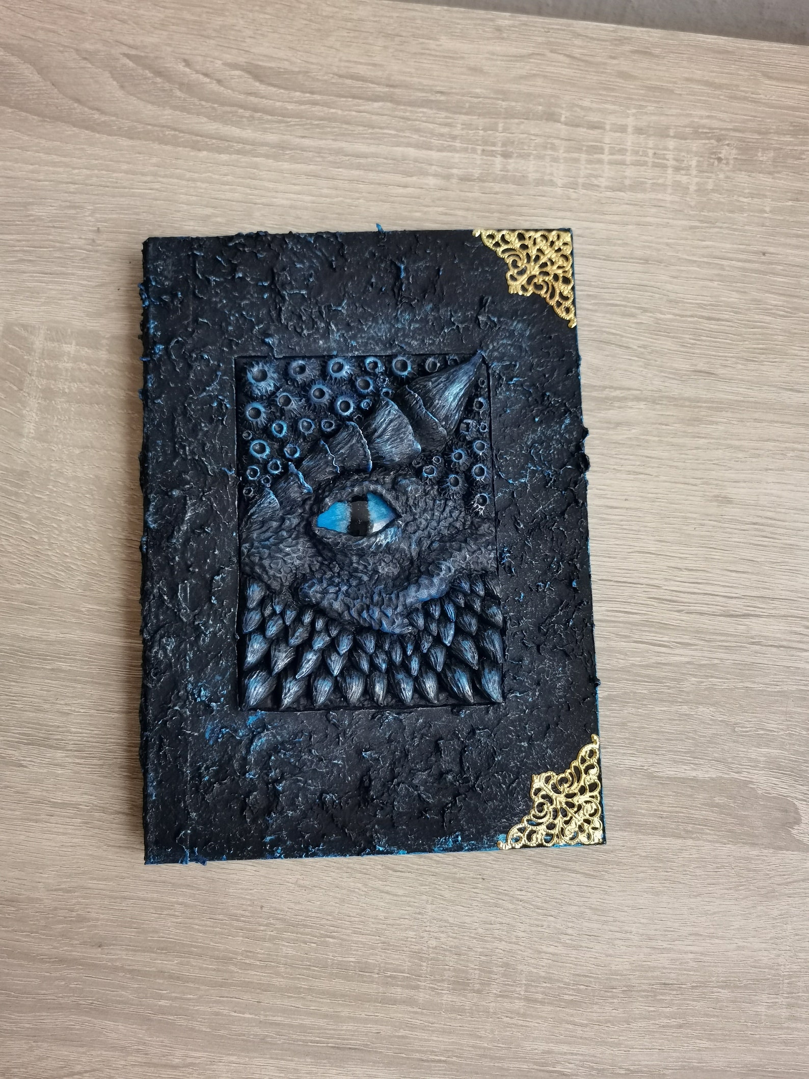 Grimoire Eye of the Dragon Book of Shadows Dragon Notebook Etsy