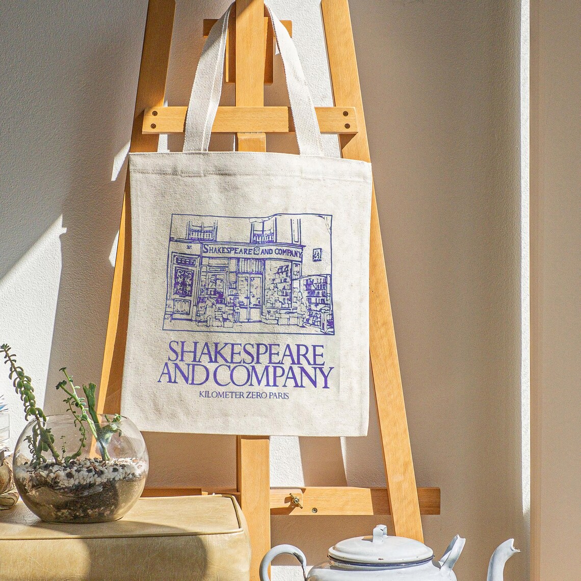 Shakespeare and Company Tote Bag Canvas Bag Etsy