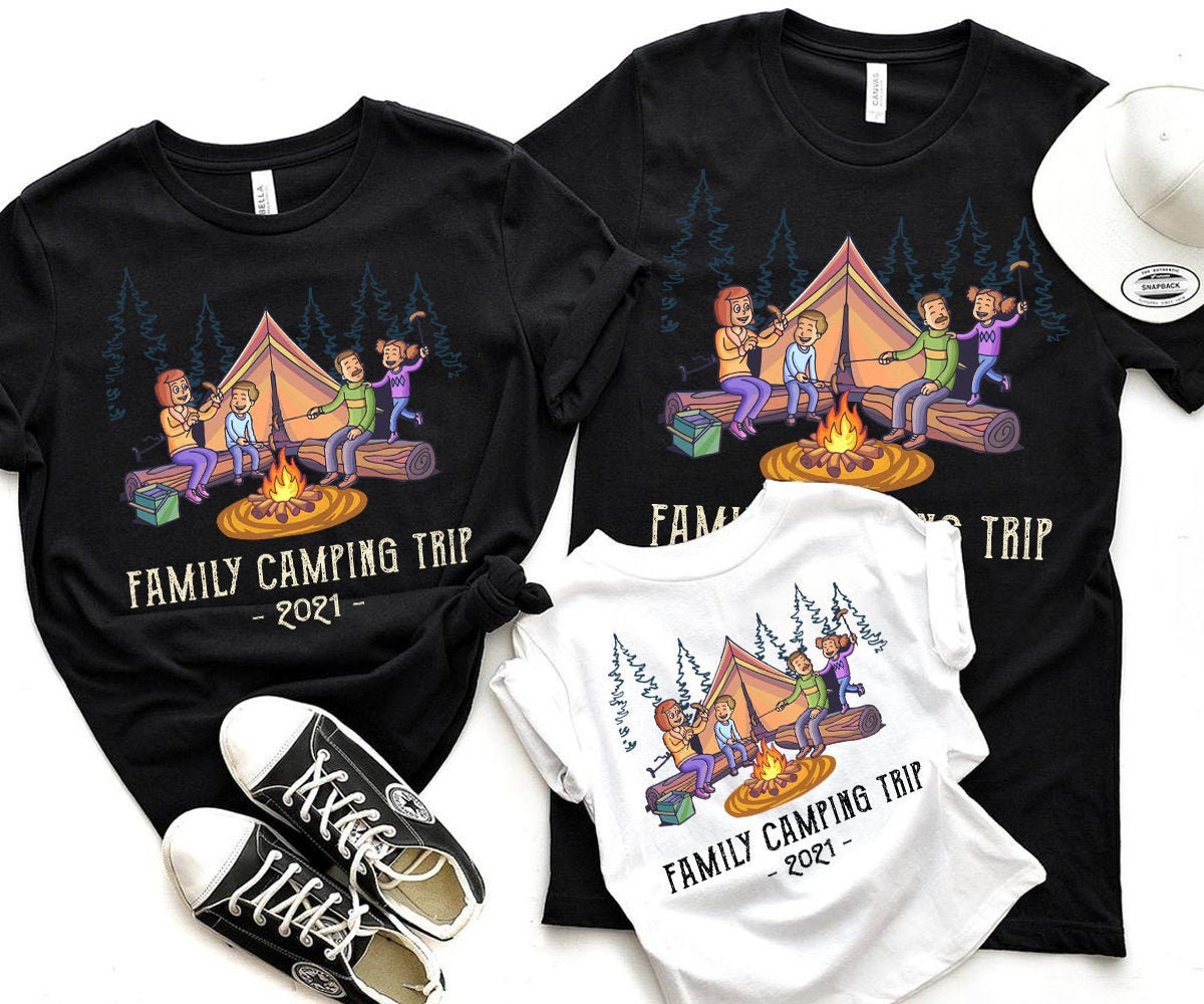 Family Camping Trip Shirts Camping Crew Shirt Family Etsy