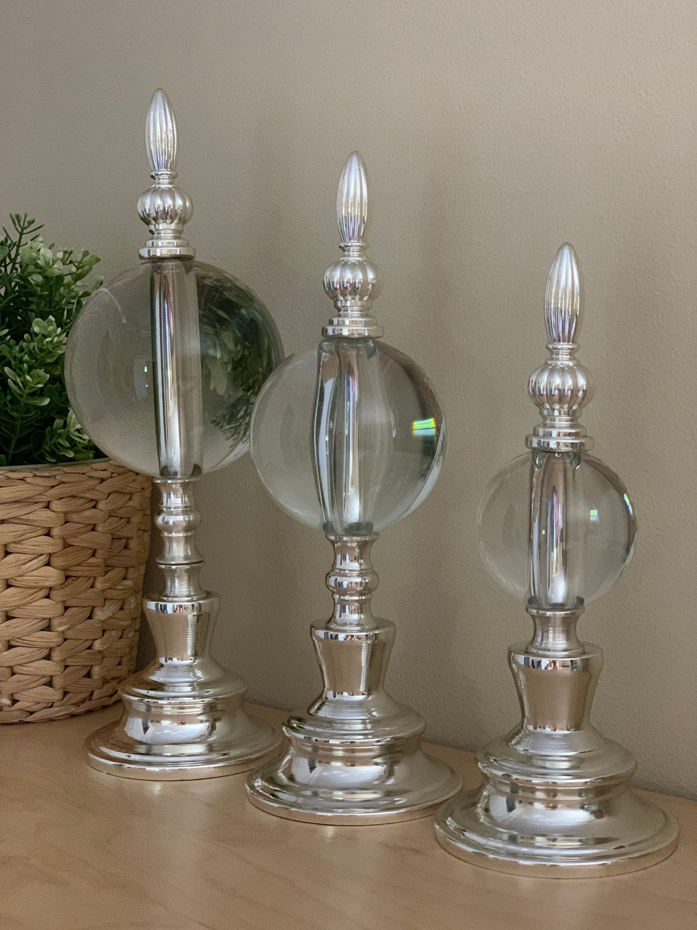 Crystal ball with stand crystal ball stand crystal ball Etsy