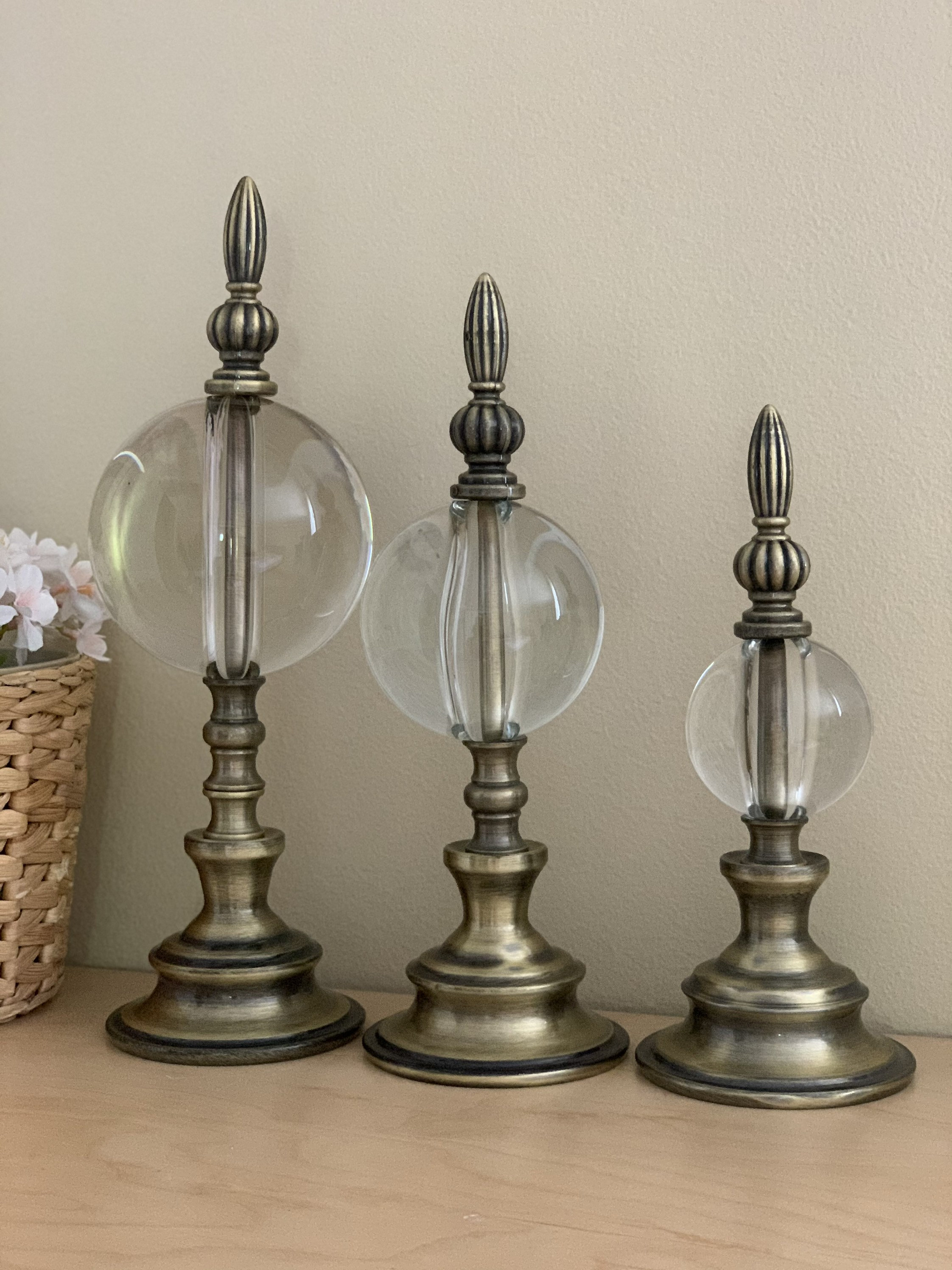 Crystal ball with stand crystal ball stand crystal ball Etsy