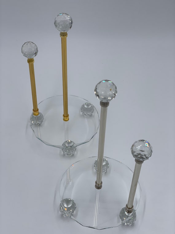 Paper Towel Holder, Paper Towel Holder Standing, Glass Paper Towel Holder,  Metal Paper Towel Holder 