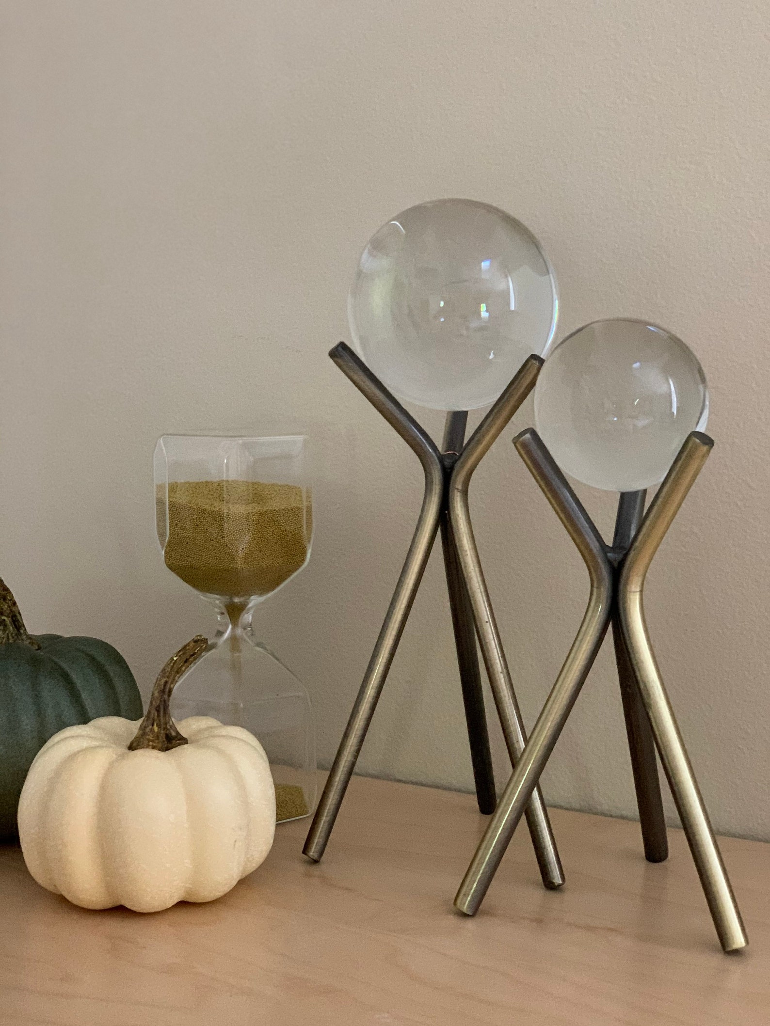 Crystal Ball With Stand Crystal Ball Stand Crystal Ball Etsy