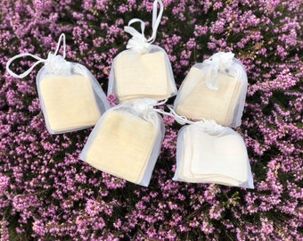 6 almohadillas de seda reutilizables para desmaquillarse, 100 % seda de morera natural, lavables, ecológicas, para limpieza facial, sin residuos