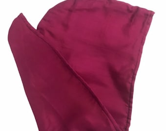 Toalla de seda pura para el cabello 2021/Toalla turbante ligera y roja para el cabello/Secado rápido/Peinado fácil/Cuidado del cabello y belleza