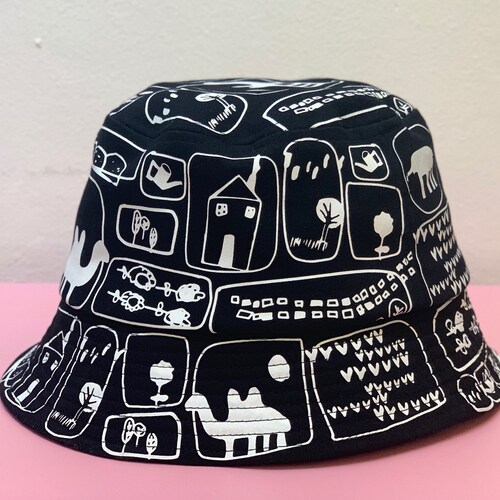 Vintage Jazzy Bucket Hat LE CHIC LADY 