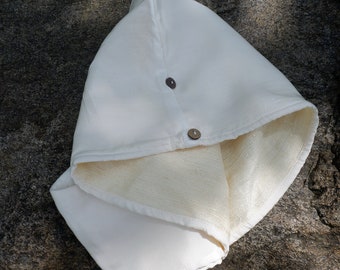 Pure Raw Silk Hair Towel Wrap 2021/Lightweight White Hair Turban Towel/Quickly Dry Hair/Easy Hair Style/Hair Care Beauty