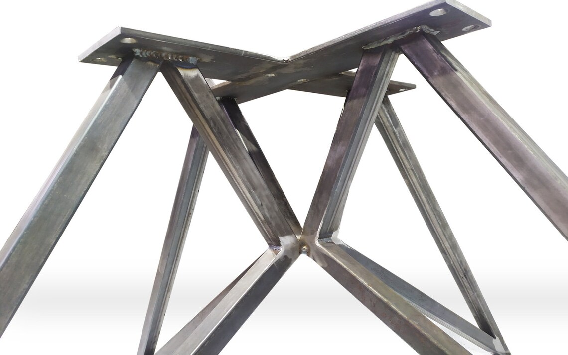 Triangle Table Tops Legs Metal Furniture Legs Modern Decor Etsy