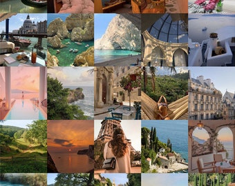 Physical Print - Travel Photo Collage Kit