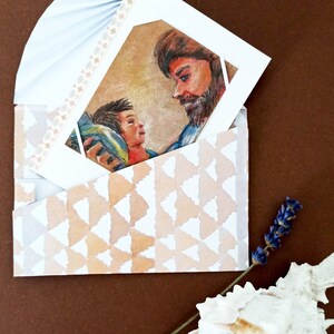 Carte aquarelle faite à la main carte minimaliste Toutes les cartes d’occasion Carte maison Aquarelle miniature Carte postale de vacances de la fête des pères fête des parents