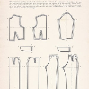 Pattern Design 1950s Original instructions image 10