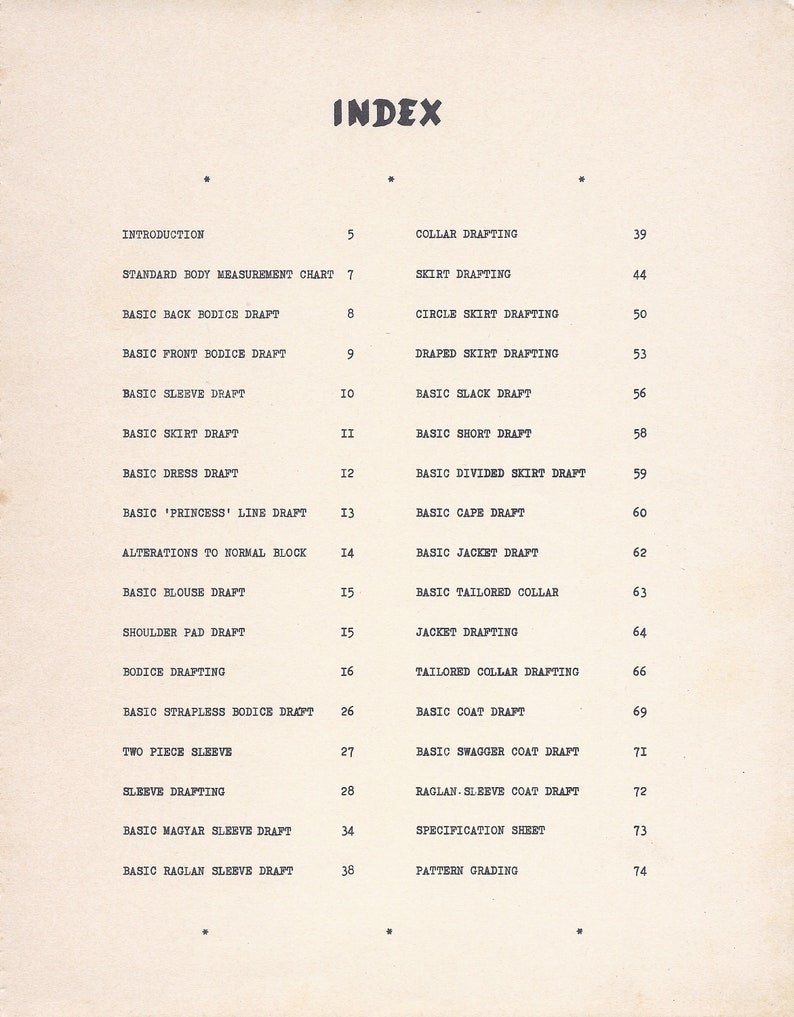 Pattern Design 1950s Original instructions image 3