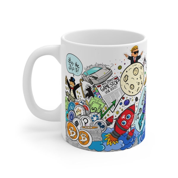 Crypto Mug - ALLEEN voor serieuze handelaren - 11oz