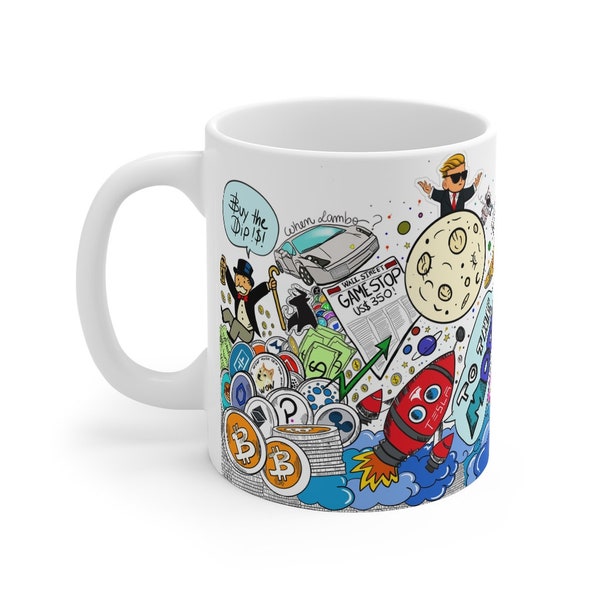 Crypto Mug - SEULEMENT pour les traders sérieux - 11oz