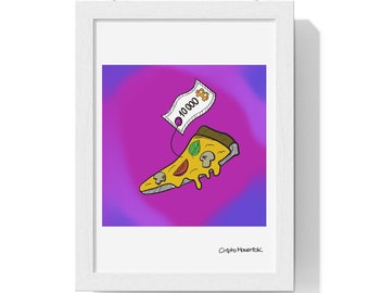 Bitcoin Pizza Artwork