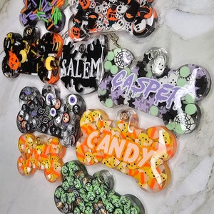 Halloween Theme Pet Tag