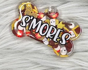 S'mores Pet Tag