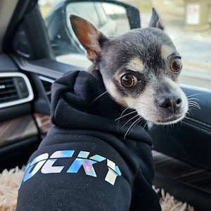 Sweat à capuche personnalisé pour chien | Sweat à capuche personnalisé pour chien | Pull à capuche pour chien | Pull chaud pour animal de compagnie | Sweat à capuche chat