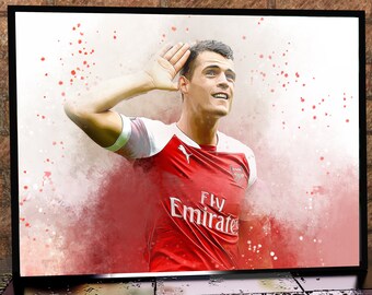 Granit Xhaka Etsy 
