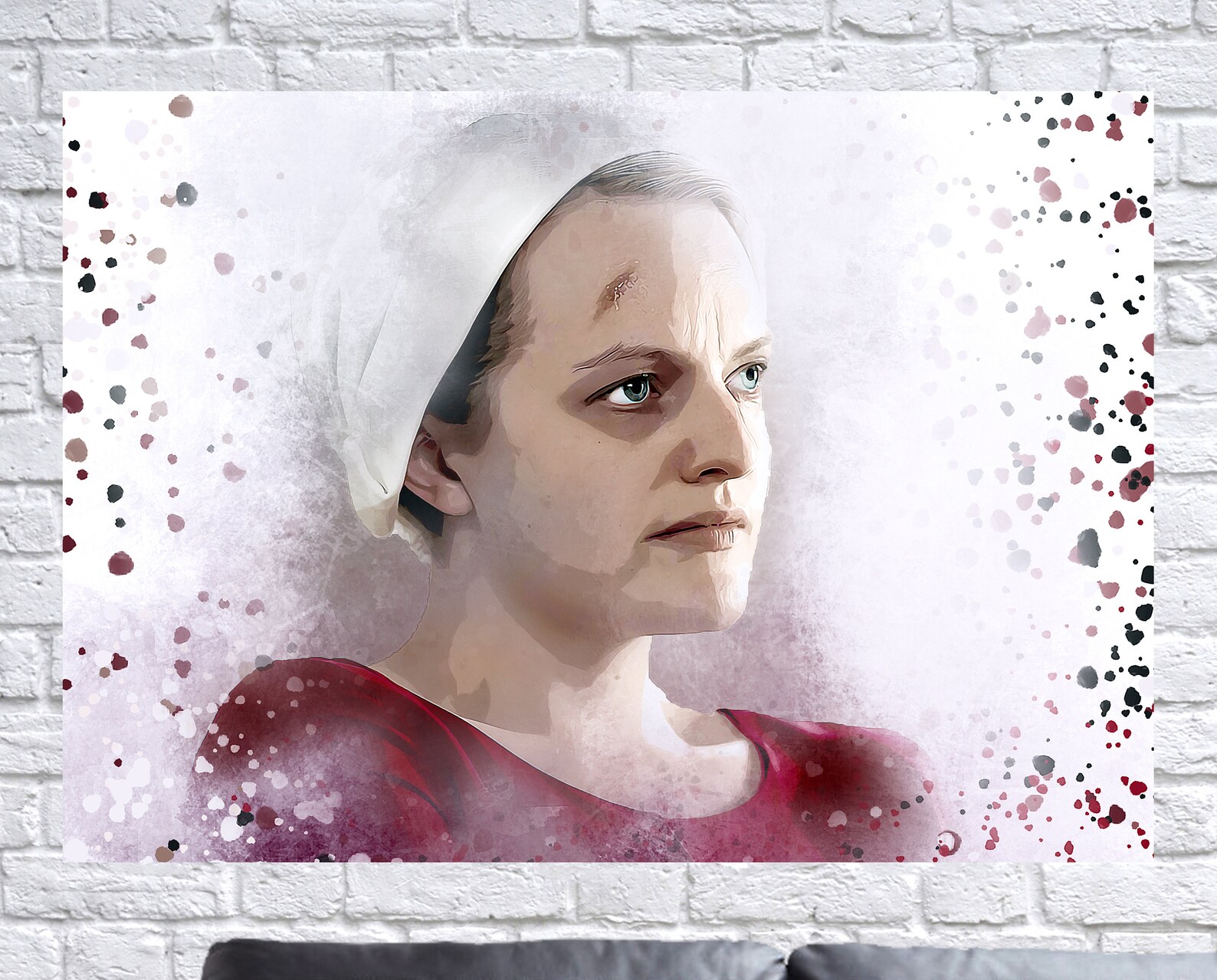 The Handmaid's Tale Elisabeth Moss Wall Art Poster Etsy