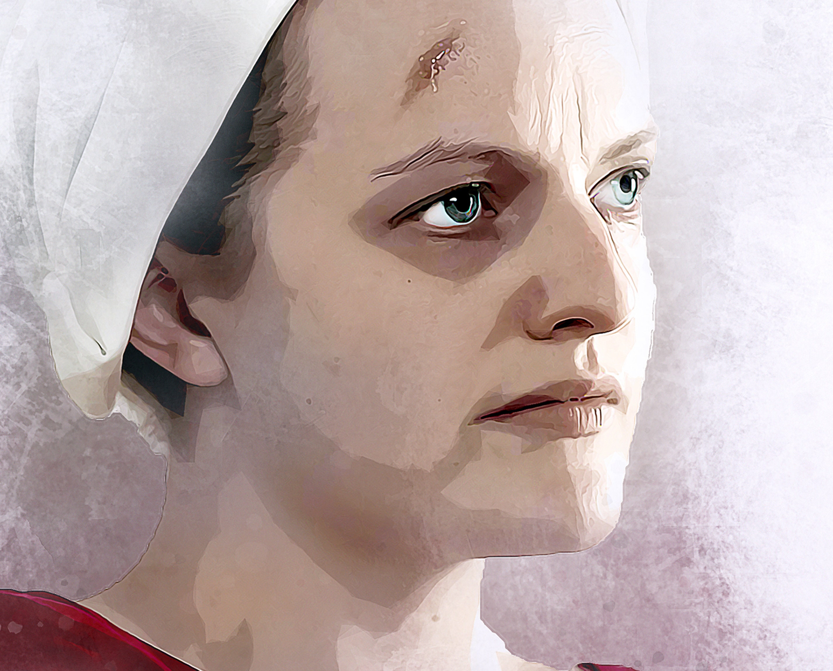 The Handmaid's Tale Elisabeth Moss Wall Art Poster Etsy