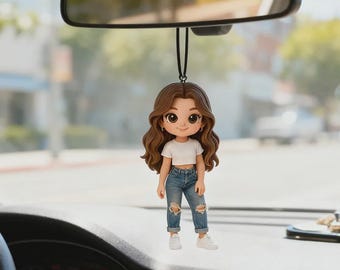 ForeverFig Personalized 3D Figure Keychain – Custom Miniature from Photo