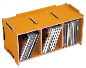 CD media box - 100% Made in Germany - stackable - CD shelf