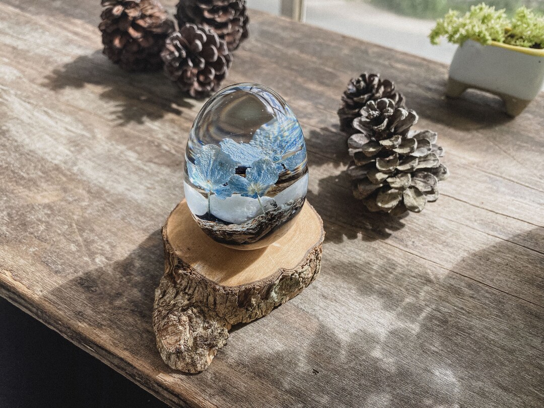 Epoxy Resin Egg Office Decor Resin Eggs Resin Paperweight Etsy