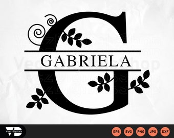 Download Split Letter G Etsy