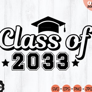Class of 2033 SVG: Grow With Me Handprint, First Day of School (Digital Download)