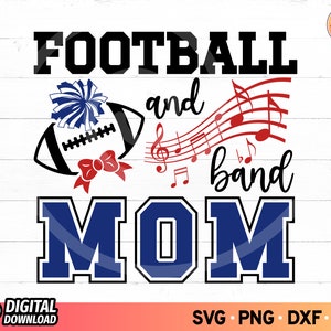 Football and Band Mom SVG, Cheer Music Svg, Halftime show Svg, Cheer bow Svg, Cheerleader Svg, Cheer Mom Shirt Svg, Game Day Svg, Png