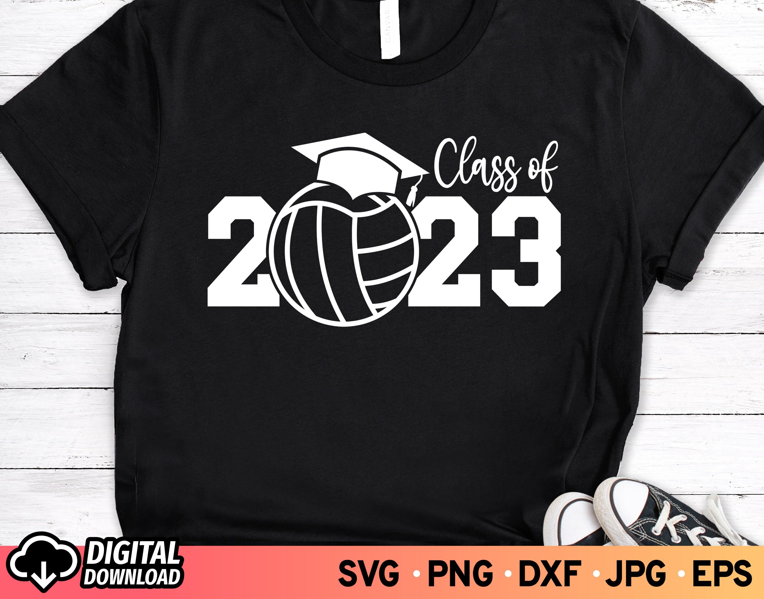 Volleyball Senior 2023 SVG Senior Volleyball Shirt Gift Idea Etsy