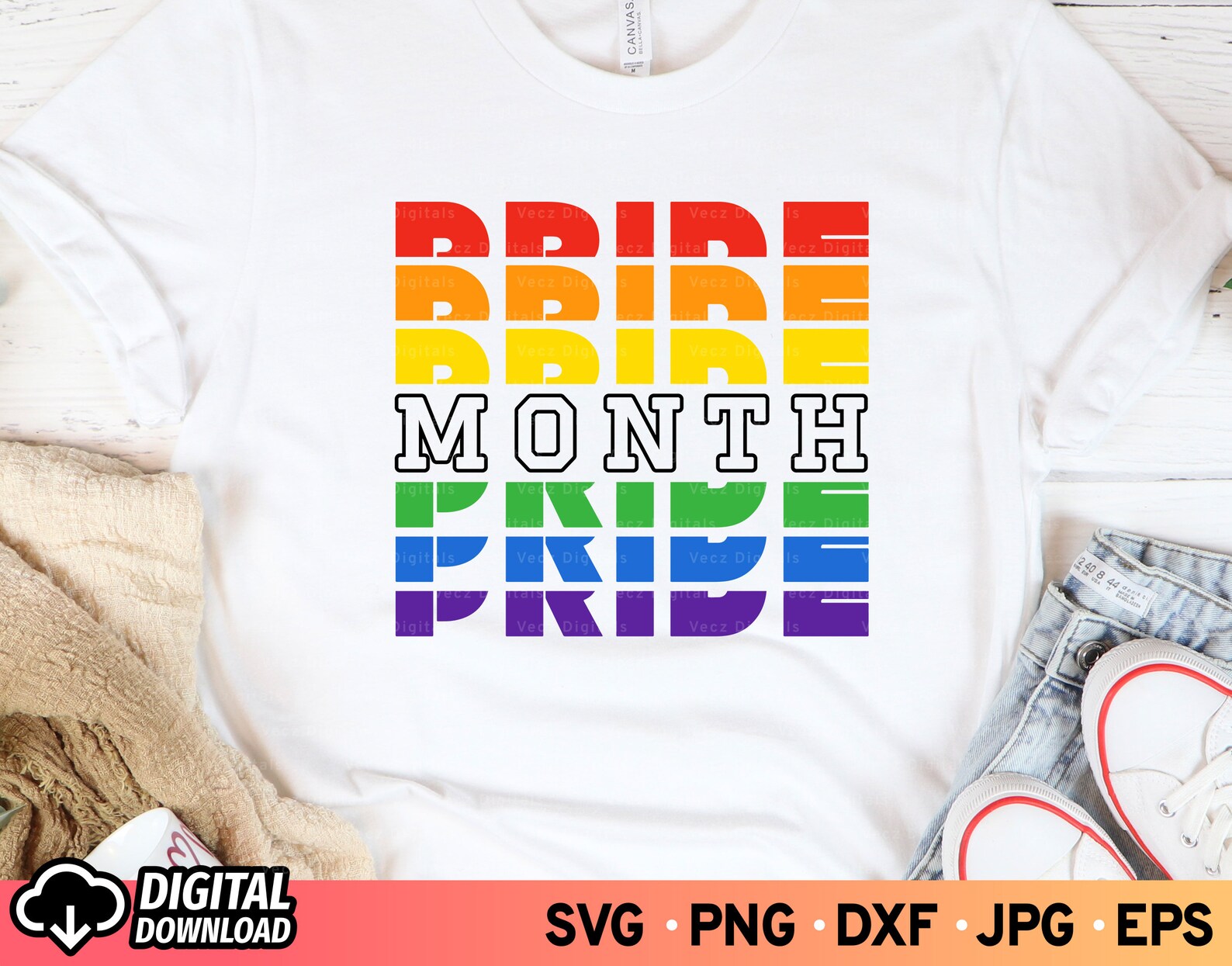 Pride Bundle Svg Happy Pride Month Svg Gay Pride Svg Love - Etsy