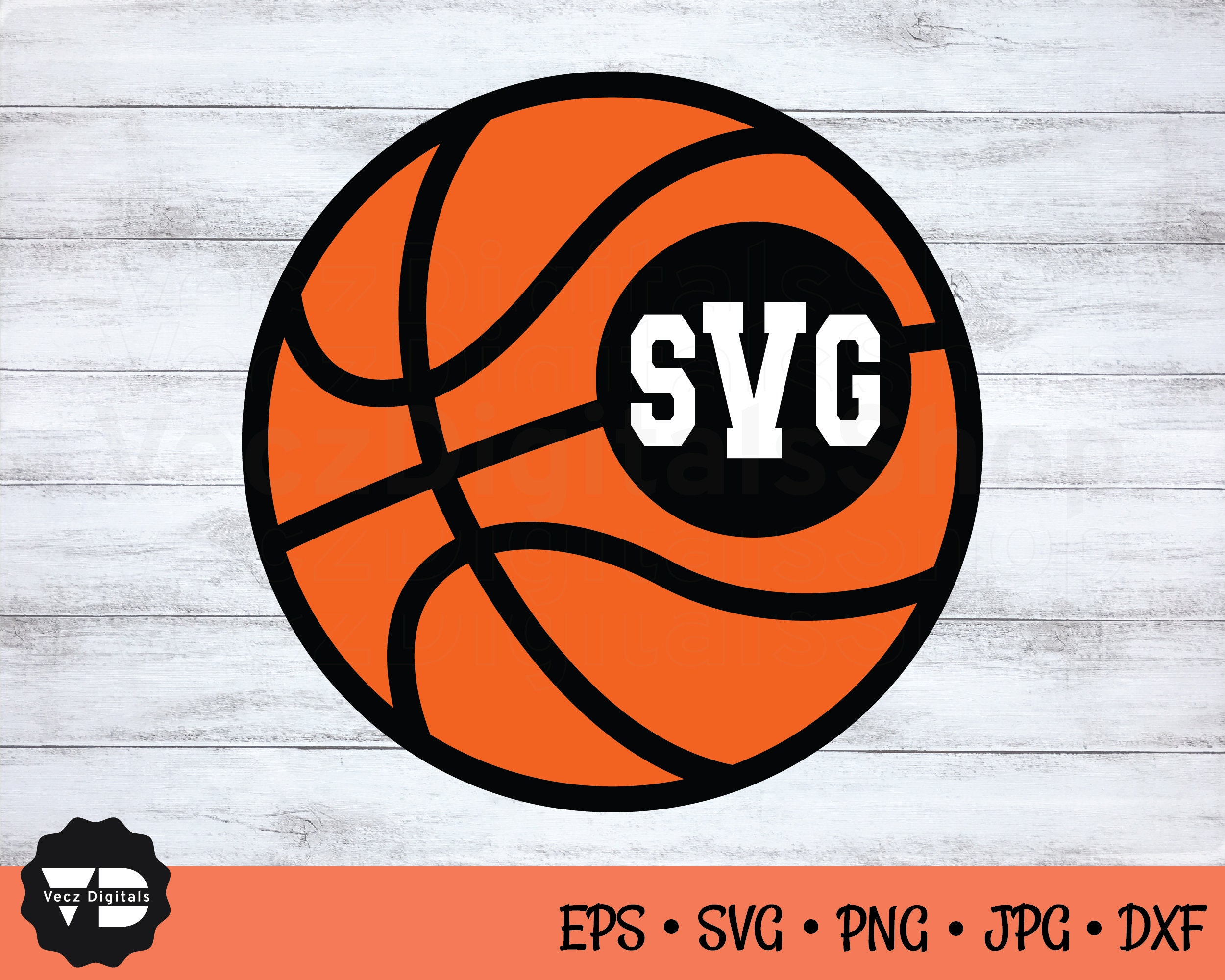 Download Basketball Frame Circle Svg Basketball Frame Monogram Svg Etsy