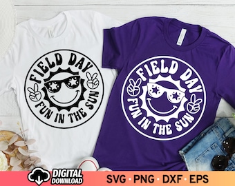Field Day Fun In the Sun SVG Funny Shirt for Teacher, Kids Field Day 2025, Field Day Svg, Field Day 2025 Sunglasses, End of School Svg, PNG