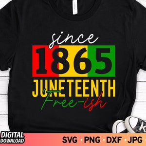 Juneteenth SVG Bundle 1865 Freeish Svg Black History Svg - Etsy