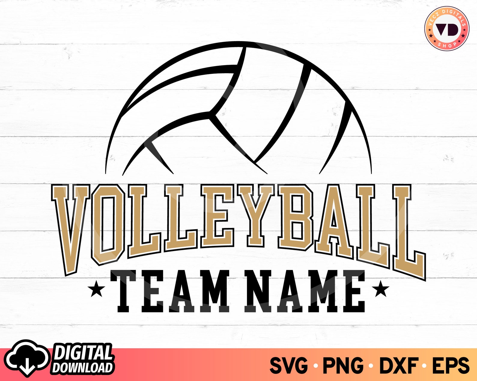 Volleyball Team Name SVG College Volleyball Shirt Svg Etsy