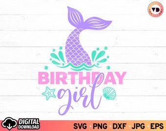 Zeemeermin feestvarken SVG: staart shirt gesneden bestanden (digitale download) PNG-sublimatie