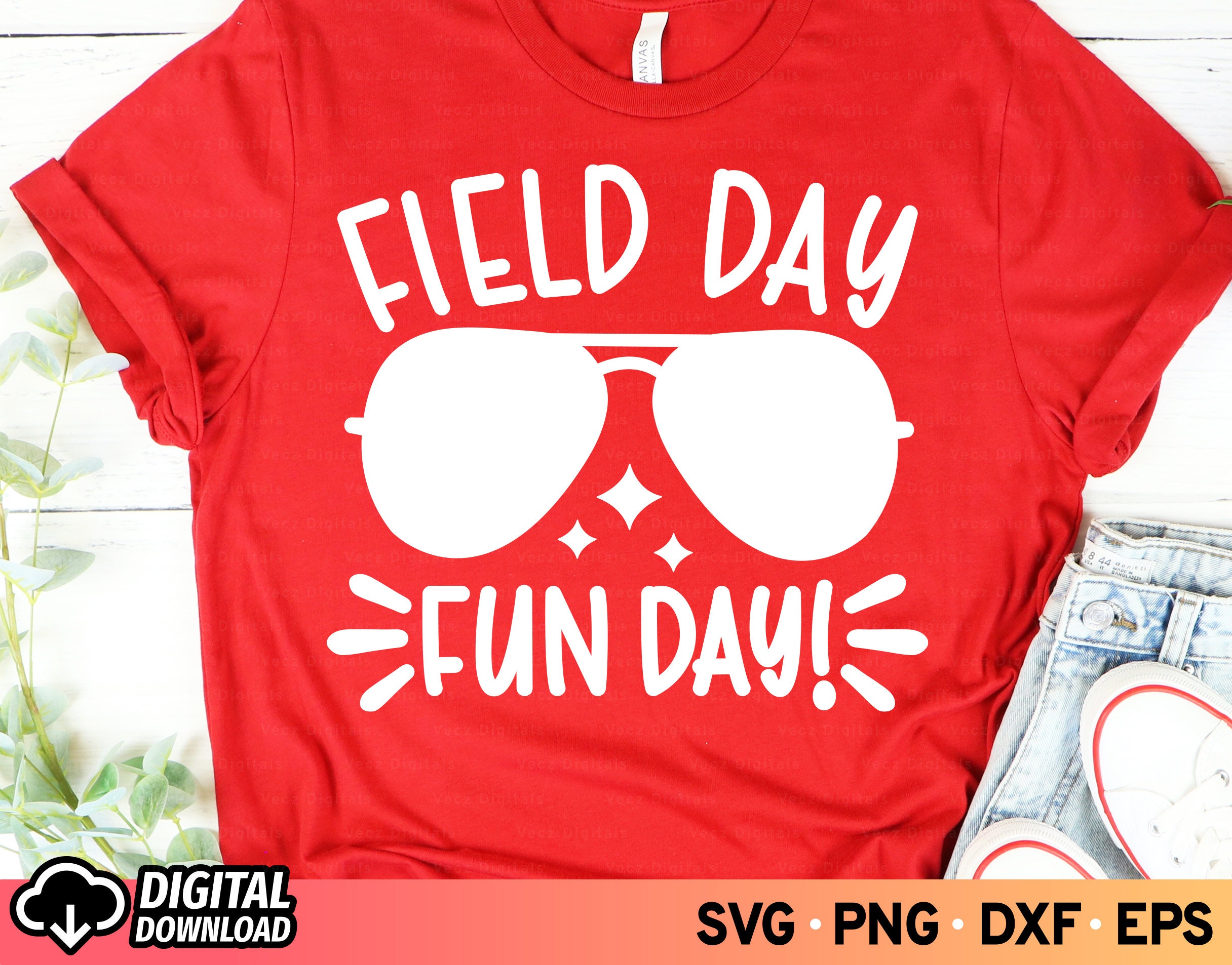 Field Day Fun Day SVG Teacher Svg Field Day Svg Field Day Etsy