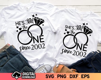 Anniversary Diamond Ring SVG: Still the One Design (Digital Download) PNG Sublimation